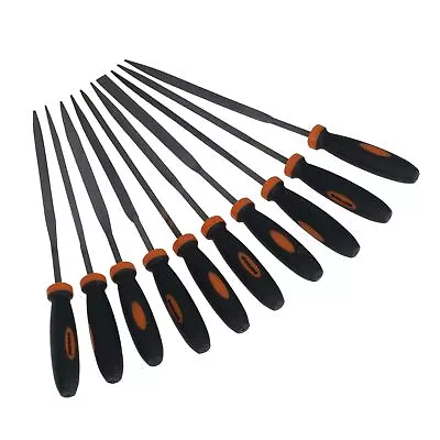 £7.50 • Buy 10pc Precision Needle File Set Craft Jewellery Model Metalwork Length 150mm