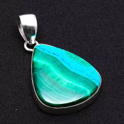 Azurite In Malachite Gemstone Ethnic Handmade Pendant Jewelry 2  AP-32486 • $3.99