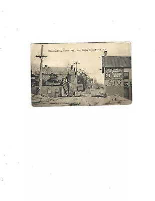 Miamisburg Oh: 1913: Destruction From Flood:red Head Beer Sign • $6.99