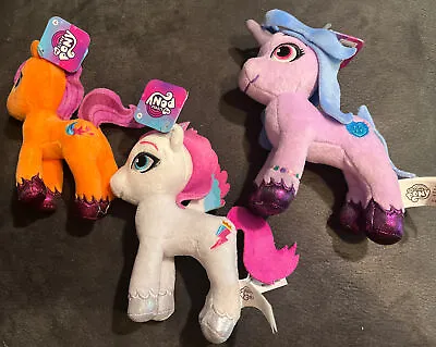 2021 My Little Pony Plush Set 3 Izzy Sunny Zipp Netflix G5 A New Generation New • $27