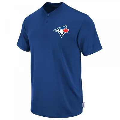 Toronto Blue Jays Majestic Cool Base 2 Button Replica Jersey MLB Shirt - MEN'S • $9.99