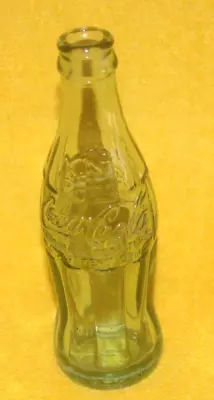 Vintage Raised Glass Lettering Coke Coca Cola Green Glass Bottle - TACOMA WASH. • $7