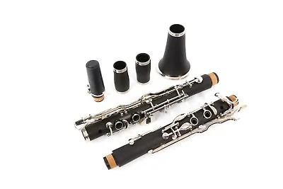 Clarinet G Key Clarinet Ebonite Wood Nickel Plated Keys With Case Parts • $149.04