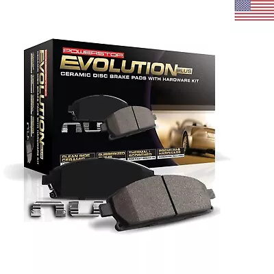 Ceramic Brake Pads - Low Dust Noise-Free - Fits Honda Accord CR-V Civic • $56.04