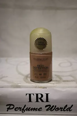 Max Factor HIGH DEFINITION Perfecting Make-up # 233 RICH BEIGE 1.25 Fl.oz. • $36.93