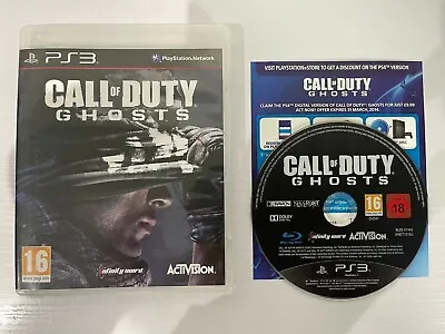 Call Of Duty: Ghosts (COD) - Playstation 3 (PS3) - Cleaned & Tested • £2.19