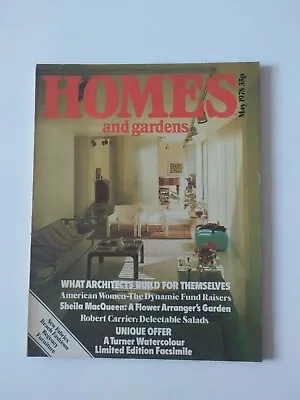 Homes & Gardens Magazine May 1978 • £7.99