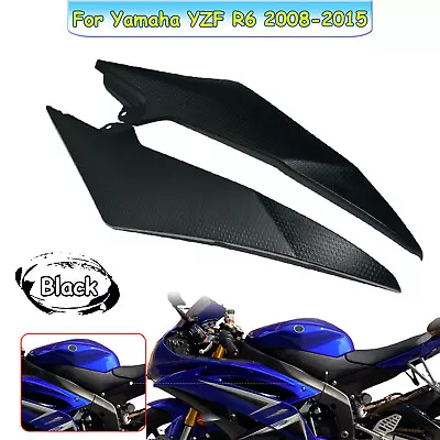 Motorcycle Gas Tank Side Trim Cover Panel Fairing Fit For Yamaha YZF R6 Raven • $28.98