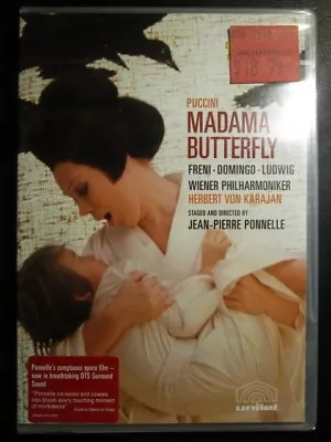 MADAMA BUTTERFLY Giacomo Puccini (Brand New DVD)  Placido Domingo Von Karajan • $7.35