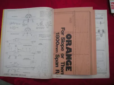 £5 • Buy Aero Modeller Plan Of Orange Box + Original Magazine March 1979