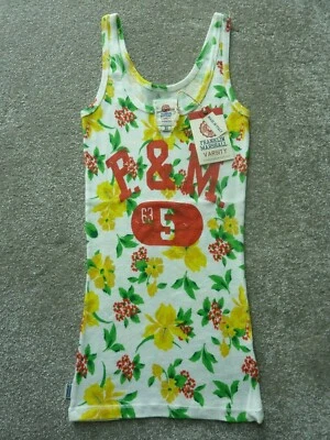 £5 • Buy Franklin & Marshall Floral Vest Top Size Xs Nwt 