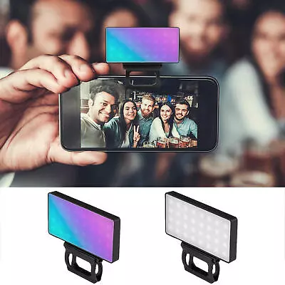 Portable LED Video Light Panel Fill Light For Phone Camera Photography • $32.20