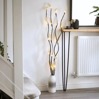 £13.99 • Buy LED Blossom Tree Lamp Table Desk Night Light Home Office Decorative Branches