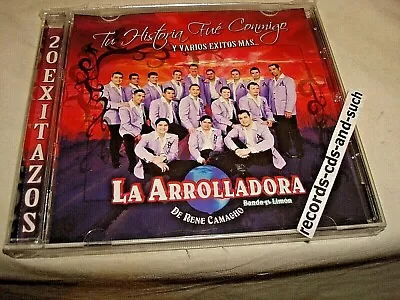 La Arrolladora Banda El Limon-20 Exitazos(tu Historia Commigo)rare New Sealed Cd • $19.98