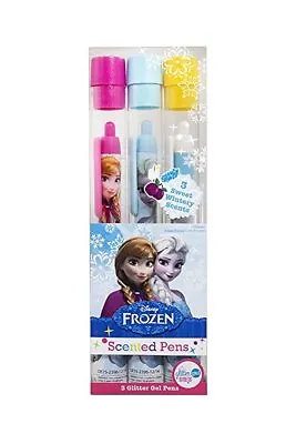 £5.99 • Buy Disney Frozen Scented Glitter Gel Pens - Marshmallow, Rock Candy & Sugar Plum