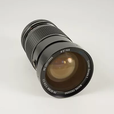 Vivitar Series 1 28-90mm F/2.8-3.5 Lens Canon FD Mount • $40