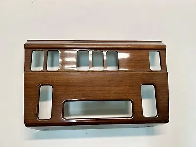 Mercedes W124 C124 S124 A/C AC Dashboard Climate Console Panel Zebrano Wood Trim • $69