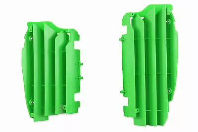 Polisport Green Radiator Louvers For Kawasaki: KX450F (2012-2015) • $23.95