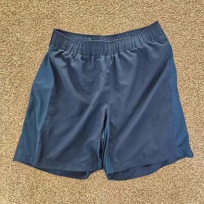 Saloman  Mens Small Running Sports Shorts Blue  • £15