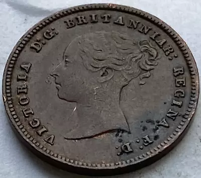 1844 Victoria 1/2 Half-Farthing Coin /#225 • £8.98