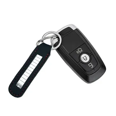 1x Car Keychain Anti-Lost Phone Number Plate Card Key Ring Gift Auto Accessories • $3.95