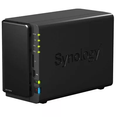 Synology DS214play 3xUSB SD Gigabit 2-bay Nas • £154.82