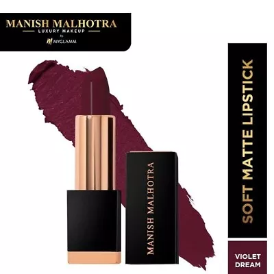 MyGlamm By Manish Malhotra Beauty Soft Matte Lipstick - Violet Dream • $15.34