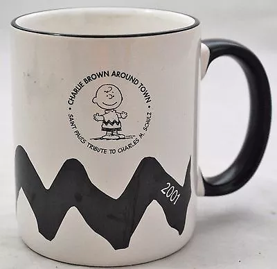 Charlie Brown Around Town - 2001 - Tribute To Charles Schultz T-Shirt Coffee Mug • £54.28