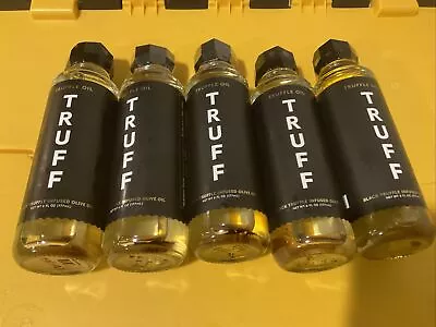 NEW TRUFF HOTTER  BLACK TRUFFLE INFUSED OLIVE OIL 6 OZ  177ML  Lot Of 5 • $62