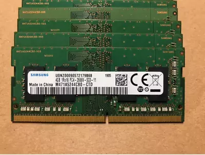 Laptop RAM Memory PC4 DDR4 4GB/8GB/16GB 2133P 2400T 2666V Samsung SkHynix Micron • $15