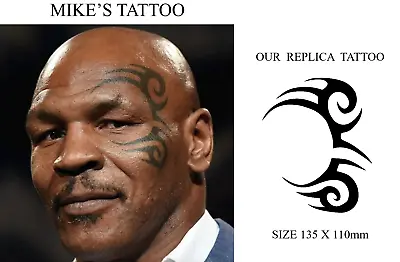 Mike Tyson Tribal Face Tattoo Fancy Dress Freepost • £5.99