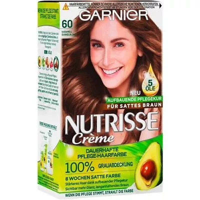 Garnier Nutrisse Permanent Hair Dye Long Lasting Intense Colour For All Hair • £9.99