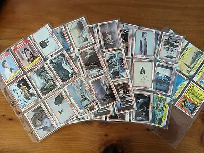1980 Star Wars The Empire Strikes Back Series 1 Trading Cards Lot Of 51 • $14
