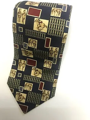 Japan Racing Assoc. 65th Nippon Derby - Silk Tie - Excellent Condition - T/06 • £24.95