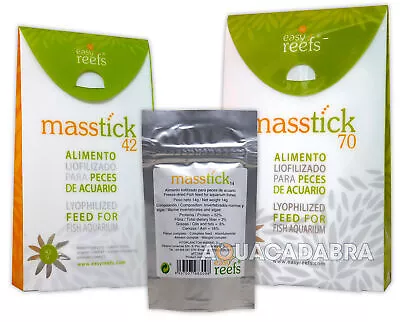 Easy Reefs Masstick Natural Balanced Food Paste Fish Invertebrate Aquarium Tank • £7.49