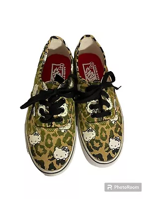 Authentic 2014 Hello Kitty SANRIO Co  Vans Size Women's 6 Sneakers • $26