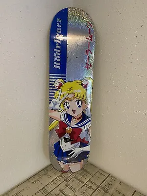 Primitive X Sailor Moon 8.0 Skateboard Deck Sealed DBZ Paul Rodriguez Prod Anime • $149.99