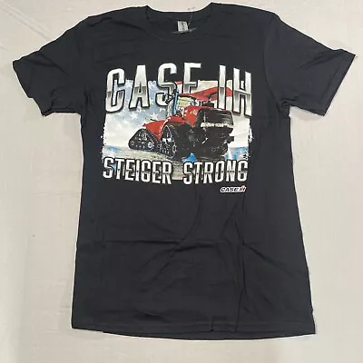 Case IiI Shirt Mens Medium Black Short Sleeve Steiger Strong Gildan • $10.55