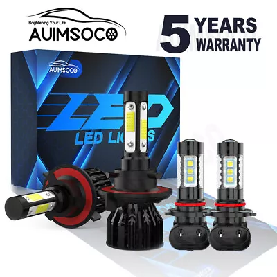 For Mitsubishi Eclipse Convertible 2.4L 2009-2012 LED Headlight Fog Light Bulbs • $39.99