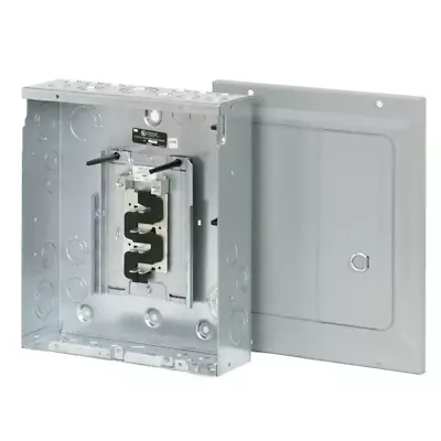 Br 125 Amp 8 Space 16 Circuit Indoor Main Lug Loadcenter With Surface Door | • $40.55