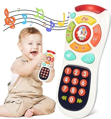 Remote Control Kids Children Baby Infant Toddler Boy Girl Music Toy 6-24 Months • £9.99