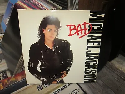 Michael Jackson  Bad  (E 40600) 1987 LP/Vinyl W/ Gatefold - Title Dirty Diana • $27