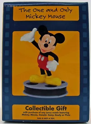 Mickey Mouse Film Reel Resin Figurine Disney Applause Lorus • $9.99