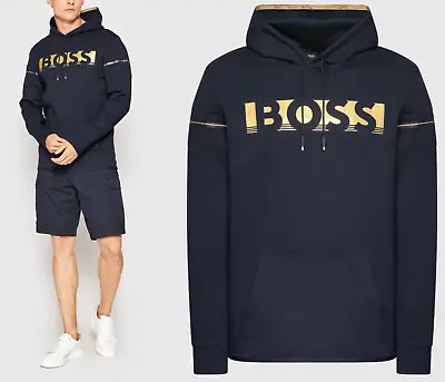 HUGO BOSS Soody Hoody Sweater Sweatshirt Jumper Sweat Jacket Hoodie 3XL • $124.36