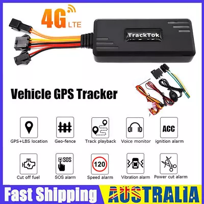 Real-time GPS Tracker 4G Car Vehicle Anti Theft Tracking Device Alarm Tracker • $58.99