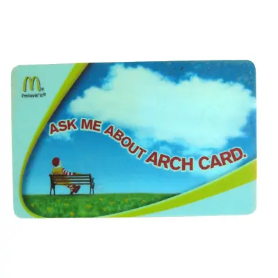 McDonalds Arch Card Pin Ask Me About Arch Card Ronald McDonald I'm Lovin' It • $24.99