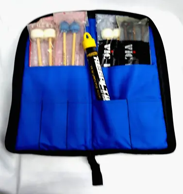 Willy Waya Canvas Bag W/ 5 Sets Of Assorted (New) Vic Firth Mallets / Wand • $139.99