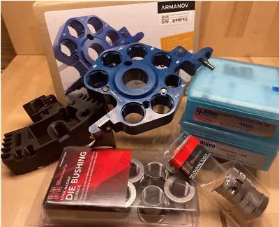 $750 • Buy Dillon 1050 1100 *9mm Dies, Conversion Kit, Toolhead W/ Stand, Extras