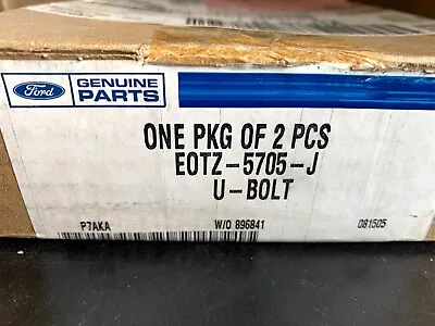 Genuine Ford OEM E0TZ-5705-J U-Bolts (2 Pack) Kit • $52.95