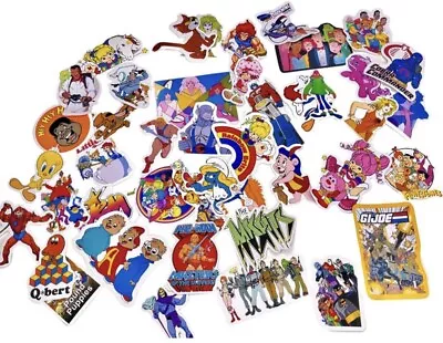 Saturday Morning Cartoons 1980s Stickers Classic 20 Pack He-Man Thundercats Jem • $11